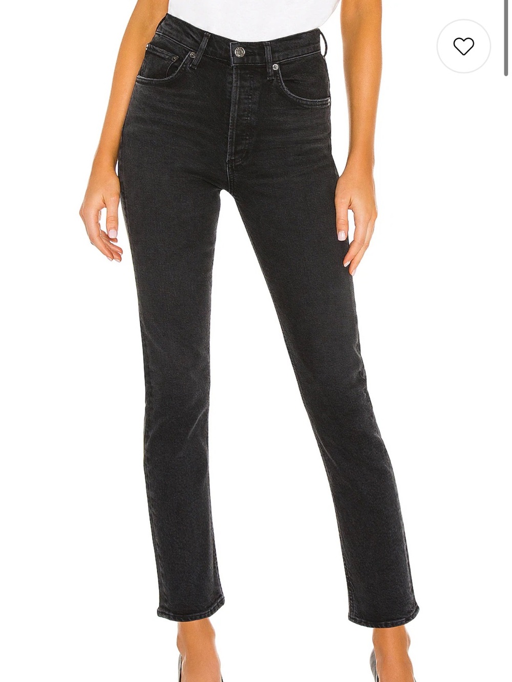 AGOLDE Riley Long Straight Jeans - Size 27